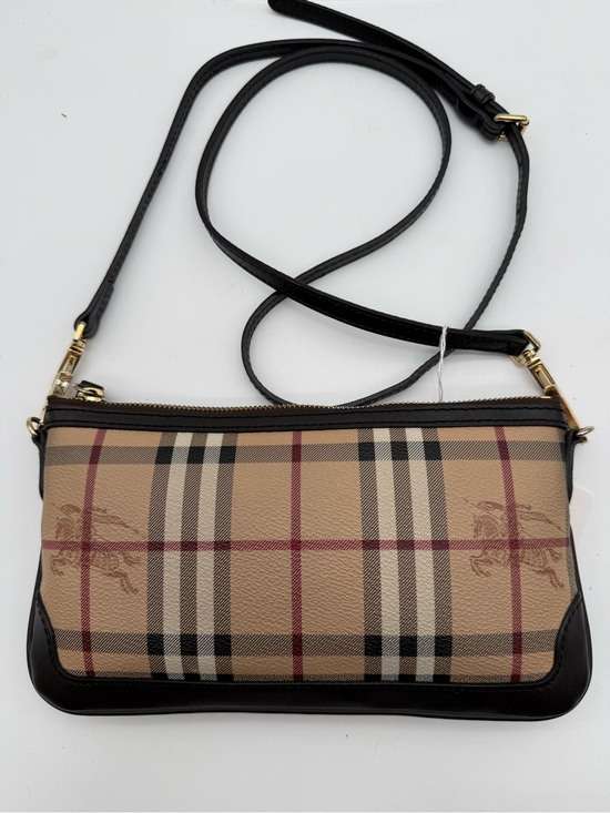 Burberry Handbags - BURBERRY HAYMARKET CHECK PEYTON CROSSBODY